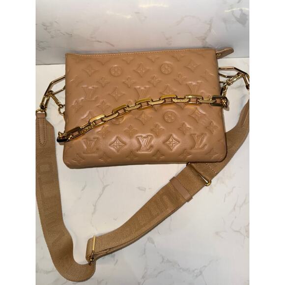 Louis Vuitton Monogram Embossed Coussin PM - Picture 3 of 8